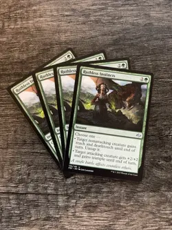 MTG 4x Ruthless Instincts x4 LP Fate Reforged - Image 1