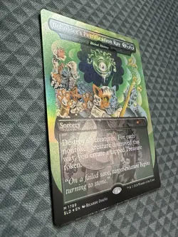 MTG Beholder’s Petrification Ray #1789 Rainbow Foil Mythic Secret Lair DS (SLD) - Image 3