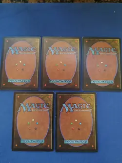 Magic The Gathering 11 Black Revised Lot Royal Assassin Mind Twist Demonic LP - Image 4