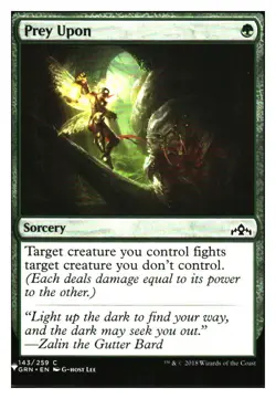 Prey Upon Mystery Booster MTG - NM+ Mythic Relics - Image 1