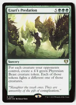 Ezuri's Predation #287 Commander Masters - Near Mint - Image 1