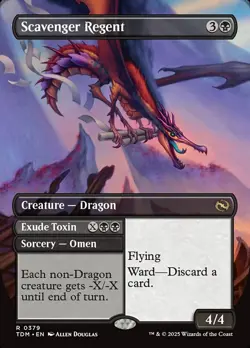 Scavenger Regent Borderless Regular - Tarkir: Dragonstorm MTG-NM - Image 1