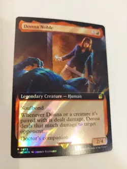 Donna Noble (Extended Art) (Surge Foil) Universes Beyond: Doctor Who Foil - Image 1
