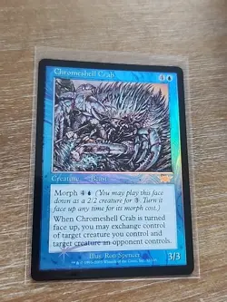 Mtg Chromeshell Crab Legions Foil 32 - Image 1