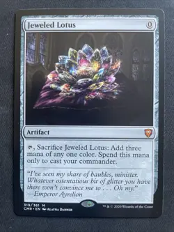 Magic The Gathering Jeweled Lotus Commander Legends Regular - Image 1