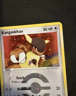 Pokemon EX FireRed & LeafGreen Kangaskhan 6/112 Reverse Rare Holo LP - Image 2