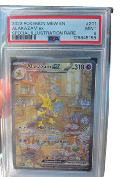 Alakazam ex SIR Pokemon Scarlet Violet 151 #201/165 - Image 3