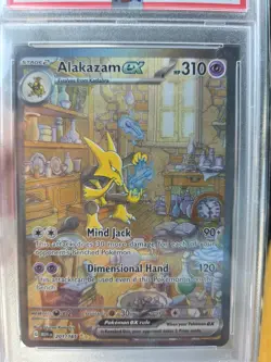 Alakazam ex SIR Pokemon Scarlet Violet 151 #201/165 - Image 4