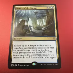 Dance of the Manse (Near Mint NM) Magic the Gathering MTG - Throne of Eldraine - Image 2