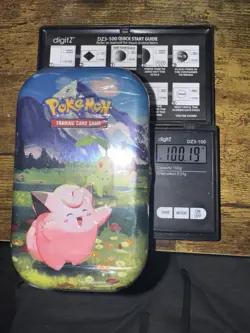Pokemon Ascended Heroes Mini Tin - 100.19g VERY HEAVY 🔥Possible GOD PACKU!🔥 - Image 1