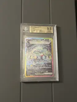 2024 Pokemon Terapagos EX #130 STELLAR Miracle Special Art Rare BGS 9.5 GEM MINT - Image 1