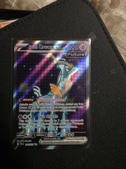 Pokemon TCG Iron Crown EX 191/162 Holo Ultra Rare Temporal Forces - Image 1
