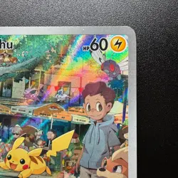 Pokemon TCG Pikachu 173/165 Illustration Rare Holo Scarlet & Violet Near Mint - Image 4