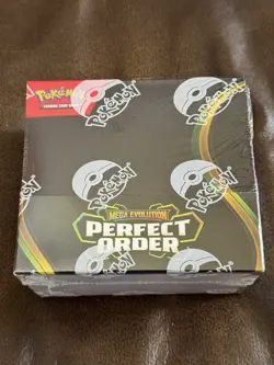 Pokemon TCG Mega Evolution— Perfect Order Booster Display Box Factory Sealed - Image 1