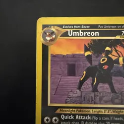 Pokemon Vintage Non-Holo Rare Umbreon 33/75 Neo Discovery WotC - Image 2