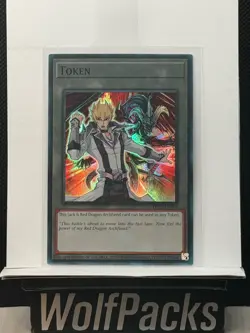 YuGiOh TCG Blazing Dominion - Token Jack & Red Dragon Archfiend TKN5-EN043 - Image 1