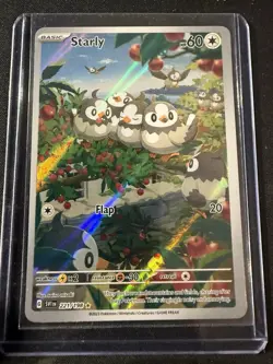 Pokemon TCG Starly Card 221/198 SV01 Scarlet & Violet Base Set - Image 1
