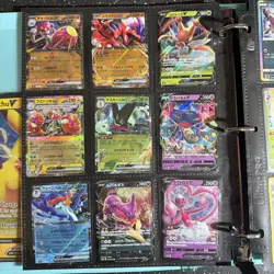 Pokemon Cards Huge Collection Binder COMIC Jumbo Alt Art Pikachu Charizard LOT L - Image 2