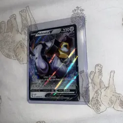 Pokemon Card Melmetal V 047/078 Pokemon Go Half Art Rare Near Mint - Image 1