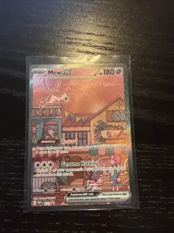 Mew EX 053 Scarlet & Violet Promo Holo Pokemon TCG Card - Image 2