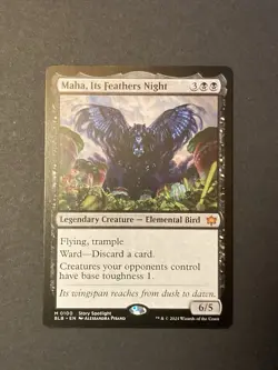1x Maha, Its Feathers Night - Bloomburrow (BLB) Magic The Gathering - Image 1