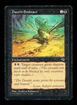 * * 1x Dauthi Embrace x1 * * Tempest MTG HP Heavily Played - Image 1