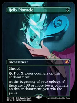 Helix Pinnacle (Borderless) 139 Special Guests Magic: The Gathering Foil NM - Image 1