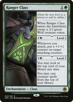 x1 Ranger Class AFR MTG 202/281 RARE M/NM 1x - Image 1