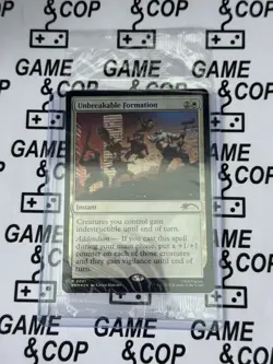 Unbreakable Formation NYCC TMNT Promo Foil Sealed Magic The Gathering MTG Turtle - Image 1