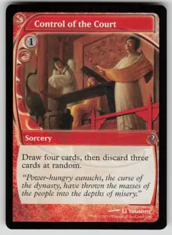 Control of the Court (Future Sight) Uncommon Mystery Booster 2 189 MTG NM 2024 - Image 1