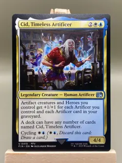 CID, TIMELESS ARTIFICER #0410 MTG Magic FINAL FANTASY - Image 1