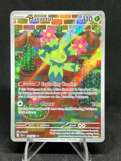 Maractus 160/159 Pokemon TCG Journey Together Illustration Rare - Image 1