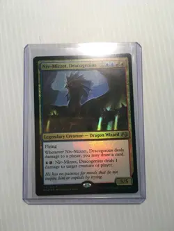 MTG Niv-Mizzet, Dracogenius - Foil Modern Masters 2017 LP - Image 3