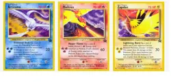 RARE Pokemon Legendary Birds Articuno Moltres Zapdos Promo Cards WOTC SEALED New - Image 1