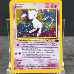 Pokemon TCG Mew 09/53 Wotc Promo Holo Promo English Basic 50HP Ken Sugimori - Image 1