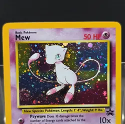 Pokemon TCG Mew 09/53 Wotc Promo Holo Promo English Basic 50HP Ken Sugimori - Image 5
