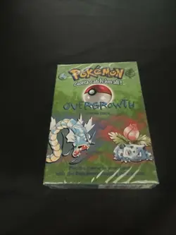 1999 Pokemon Factory Sealed Overgrowth Theme Deck From Base Set - Sealed - Image 1