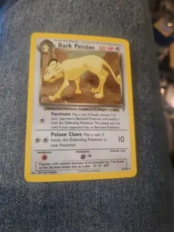Pokemon TCG Dark Persian 6/110 Legendary Collection Holo Rare MP - Image 1