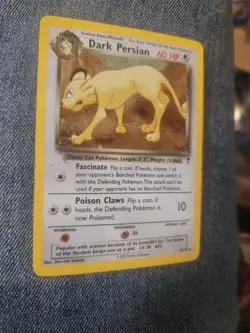 Pokemon TCG Dark Persian 6/110 Legendary Collection Holo Rare MP - Image 2