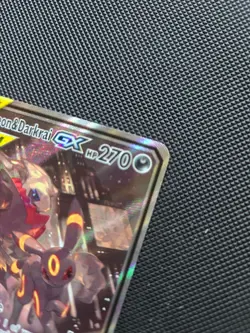 Pokemon Umbreon & Darkrai GX Tag Team Sun and Moon Black Star Promo SM241 MP - Image 3