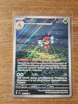 Pokemon Ledian 144/142 Sv07: Stellar Crown Holo - Image 1