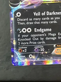 Pokemon Umbreon EX Holo Ultra Rare XY - Fates Collide 55/124 - Image 4