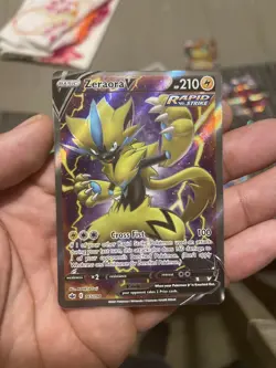 Zeraora V 165/198 Pokemon TCG Chilling Reign Full Art Ultra Rare Near Mint - Image 1
