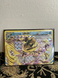 Pokemon TCG 2016 Greninja Break 41/122 XY-Breakpoint Rare Card - Image 1