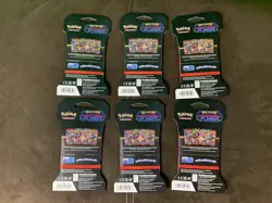 (6 Packs Total) Pokemon TCG Pokemon Phantasmal Flames Sleeved 6 Booster Packs - Image 2