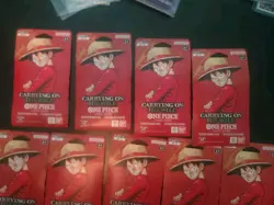 One Piece OP-13 Carrying on His Will Sleeved Blister Packs - Lot of 20 - OP13 - Image 3