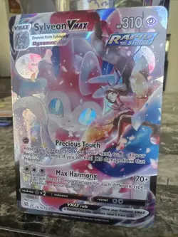 Sylveon VMAX TG15/TG30 Brilliant Stars Trainer Gallery Ultra Rare Pokemon Card - Image 1