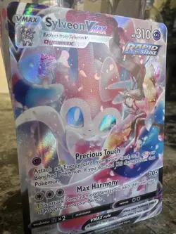 Sylveon VMAX TG15/TG30 Brilliant Stars Trainer Gallery Ultra Rare Pokemon Card - Image 2