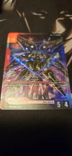 Gundam Card Game Kshatriya GD01-044 LR Newtype Rising - Image 1