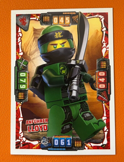 2019 Lego Ninjago - Leader LLOYD Trading Card Game (German) #3 - Image 1